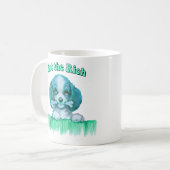 可愛いレトロパピー食べ-ザ・リッチ コーヒーマグカップ (正面左)