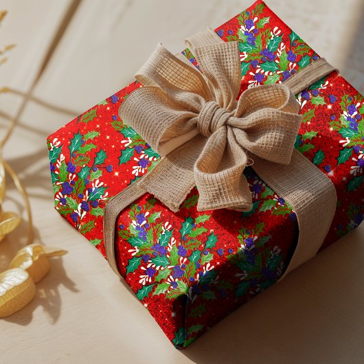 可愛いレトロヴィンテージグ離れリーン休日 ラッピングペーパー