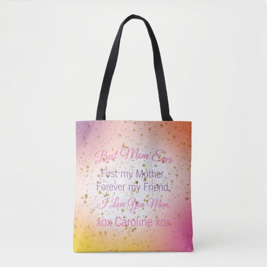 可愛いレトロ最高のヴィンテージママエバーマザーズ・デイ トートバッグ (正面)