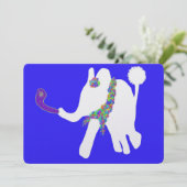 可愛いロシュ・ハシャナראש השנהショファーホワイトゾウ シーズンカード (スタンド正面)