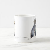 可愛いロックホッパーペンギンコーヒーマグ コーヒーマグカップ (中央)