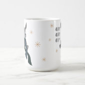 可愛いロバのクリスマス  コーヒーマグカップ (中央)