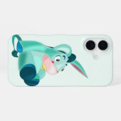 可愛いロバiPhoneケース iPhone 16ケース (裏面横)