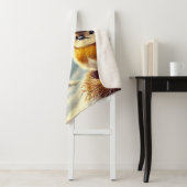 可愛いロビンス凍ってい、クリスマス シェルパブランケット (インサイチュ)