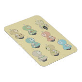 可愛いロボットパターン マグネット (右側)