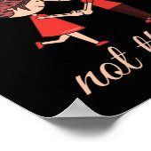 可愛いロマンチックでない瞬間を集める ポスター (角)