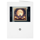 可愛いロマンチックなイードカード – あなたと私 – ムスリムの愛 (裏面)