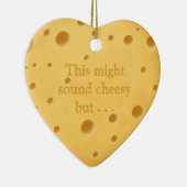 可愛いロマンチックなバレンタイン セラミックオーナメント (右)