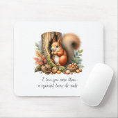 可愛いロマンチックな引用文水の色バレンティンズデイギフト マウスパッド (マウス)