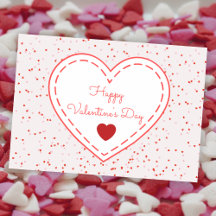 可愛いロマンチック赤ラブハッピーバレンタインデー