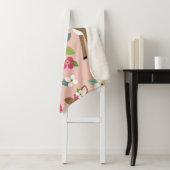 可愛いヴィンテージを着たシームレスなヴィンテージパターン シェルパブランケット (インサイチュ)