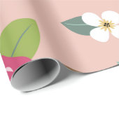 可愛いヴィンテージを着たシームレスなヴィンテージパターン ラッピングペーパー (ロールコーナー)