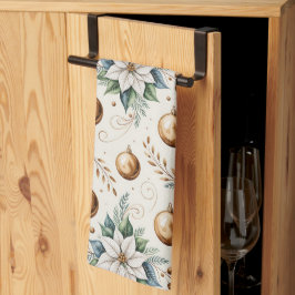 可愛いヴィンテージインスパイアクリスマスのキッチンタオル キッチンタオル