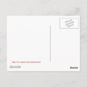 可愛いヴィンテージインディペンデンスデイカード ポストカード (裏面)