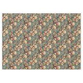 可愛いヴィンテージクリスマステディはテーブルクロスを付ける テーブルクロス (正面(横))