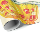 可愛いヴィンテージジェロモールドパターン ラッピングペーパー (ロールコーナー)