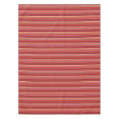 可愛いヴィンテージストライプの色 テーブルクロス (正面)