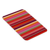 可愛いヴィンテージストライプの色 マグネット (右側)