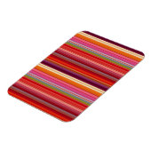 可愛いヴィンテージストライプの色 マグネット (左側)