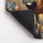 可愛いヴィンテージダッ絵画シュント マウスパッド (コーナー)