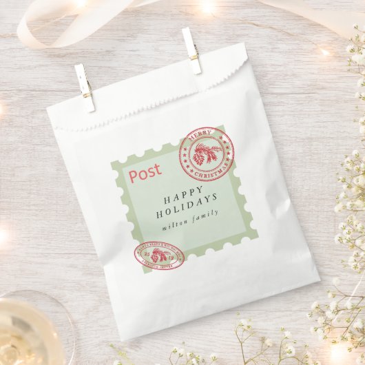 可愛いヴィンテージメールモノグラム フェイバーバッグ (クリップ留めされた状態)