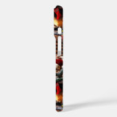 可愛いヴィンテージ伝統的エレガントメリークリスマス Case-Mate iPhoneケース (裏面 / 左)