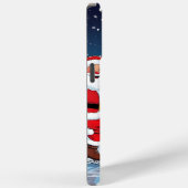 可愛いヴィンテージ伝統的エレガントメリークリスマス Case-Mate iPhoneケース (裏面 / 右)