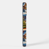 可愛いヴィンテージ伝統的エレガントメリークリスマス iPhoneケース (右側面)