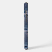 可愛いヴィンテージ伝統的エレガントメリークリスマス iPhoneケース (左側面)