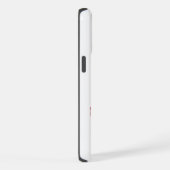 可愛いヴィンテージ伝統的エレガントメリークリスマス iPhoneケース (右側面)