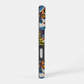 可愛いヴィンテージ伝統的エレガントメリークリスマス iPhone 16ケース (右側面)