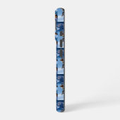 可愛いヴィンテージ伝統的エレガントメリークリスマス iPhone 16ケース (左側面)