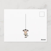 可愛いヴィンテージ牛と家畜MOOO!サンキュー ポストカード (裏面)