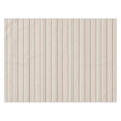 可愛いヴィンテージ白ストライプ赤 テーブルクロス (正面(横))