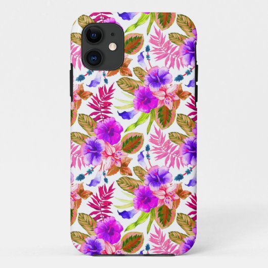 可愛いヴィンテージ花柄 Case-Mate iPhoneケース (裏面)
