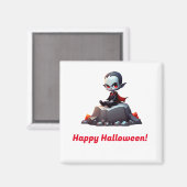 可愛い不機嫌なバンパイア マグネット (正面/裏面)