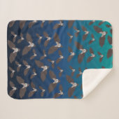 可愛い不気味こうもり シェルパブランケット (正面(横))