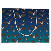 可愛い不気味こうもり ラージペーパーバッグ (裏面)