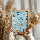 可愛い不気味トリートパーティー ポスター