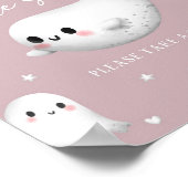 可愛い不気味ハロウィンベビーは甘い ポスター (角)