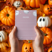 可愛い不気味ワンハロウィーンタイムカプセルカード 招待状