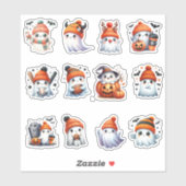 可愛い不気味幽霊ステッカーコレクション シール (シート)