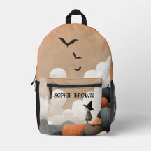 可愛い不気味水彩ハロウィーンウィッチ名物