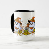可愛い不気味飲みコーヒーコンボMUG, 15 oz マグカップ (正面左)