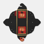 可愛い中国のタイガーイヤー〔占星術の〕十二宮図誕生日TOFB1 フェイバーボックス (折り畳みなし)