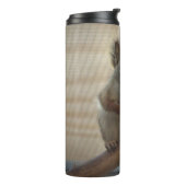 可愛い丸いリスのブランチ タンブラー (回転左)