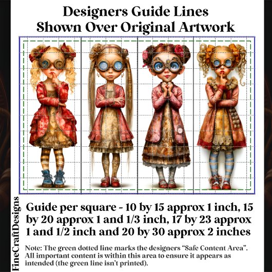 可愛い予測できなステームパンクガールズDV3Rデコページ 薄葉紙