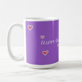 可愛い予測できなハート誕生日のために彼女のマグカップ コーヒーマグカップ (左)