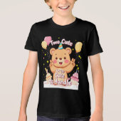 可愛い二人のハッピーバースデー トライブレンドTシャツ (正面)