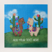 可愛い二人 ジグソーパズル (縦)